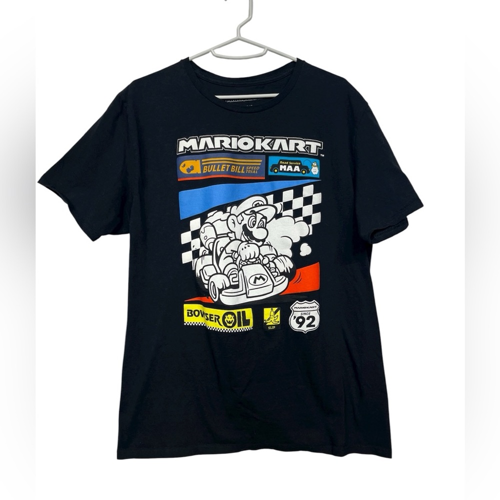 Mario Kart tee size large